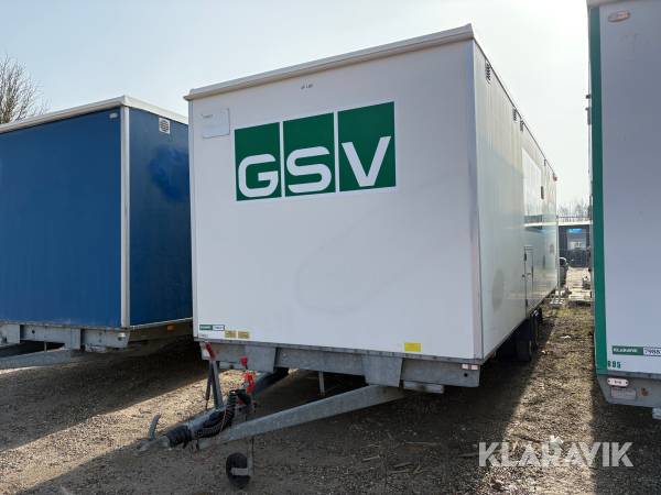 Beboelses Letvogn med kværn Scanvogn 2000kg