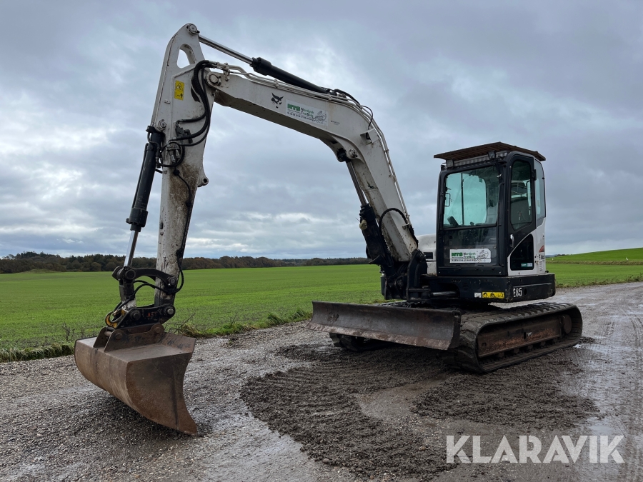 Gravemaskine Bobcat E85 8 tons