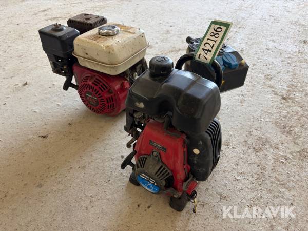 Motor til generator Honda GX 160 og WX15T - 2 styk