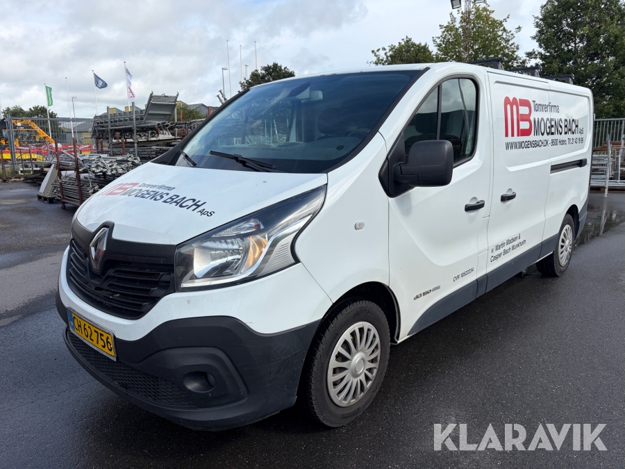 Varebil Renault Trafic 1,6 Dci 120hk