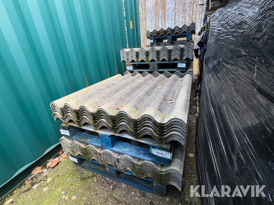 Eternit plader Cembrit B9-S 7 paller ca 200 plader