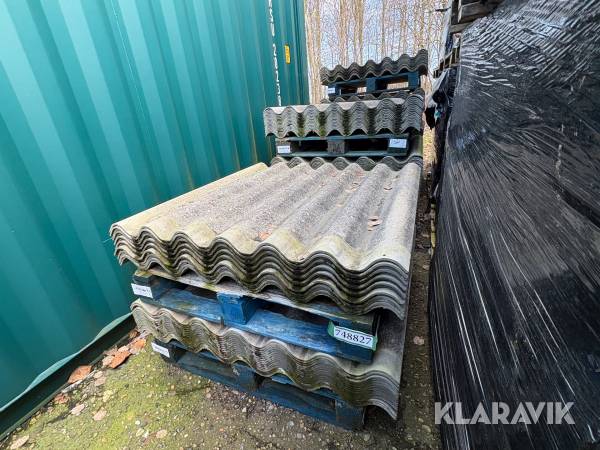 Eternit plader Cembrit B9-S 7 paller ca 200 plader