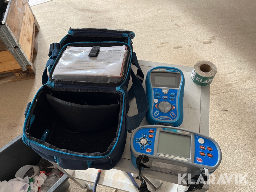 Tester Metrel Eurostat og mi3125b