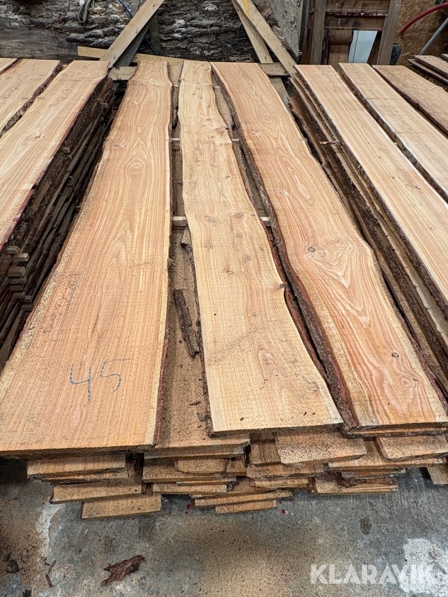 Lærketræs planker 45 styk