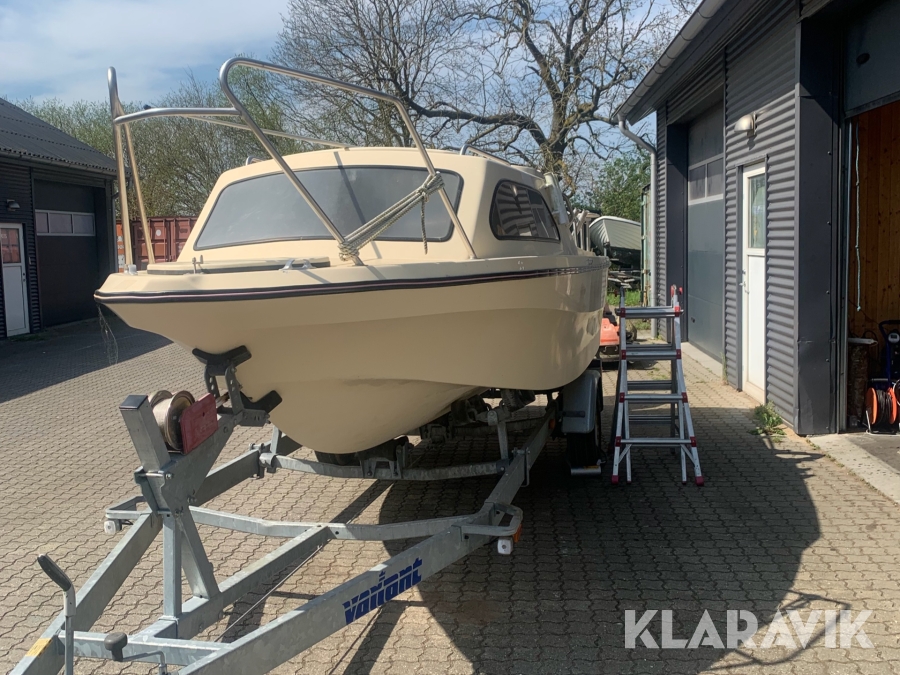Shetland 536 kabinebåd Med bådtrailer
