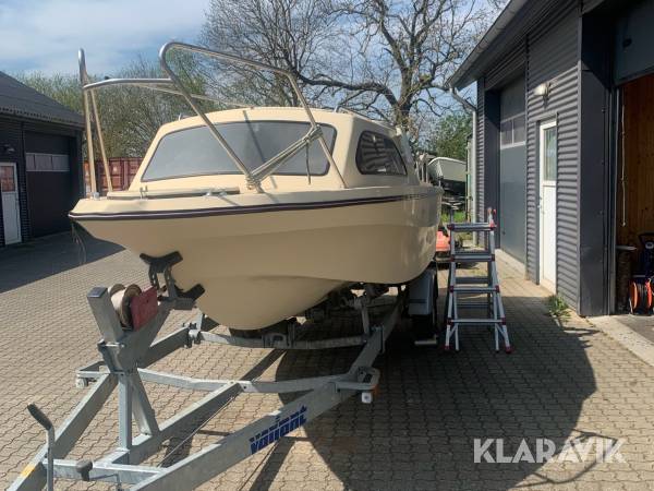 Shetland 536 kabinebåd Med bådtrailer