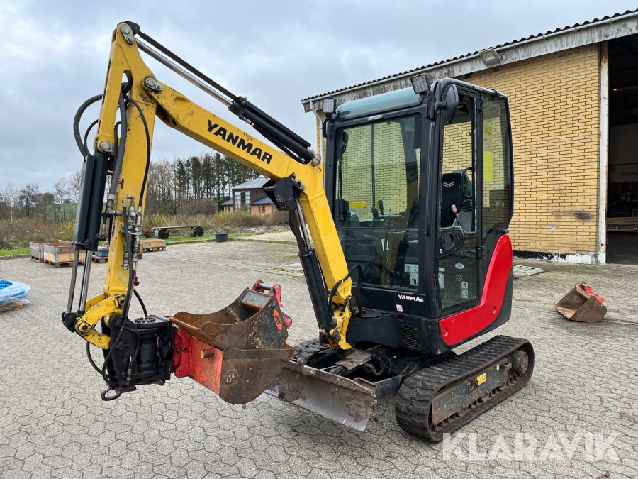 Gravemaskine Yanmar SV18 minigraver