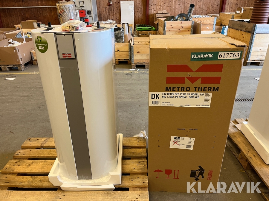 Fjernvarmebeholder Metro Therm Plus 70 model 110, Rebild, Kl