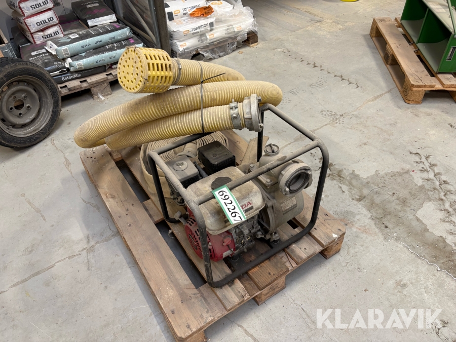 Vandpumpe Honda WB30XT med slanger