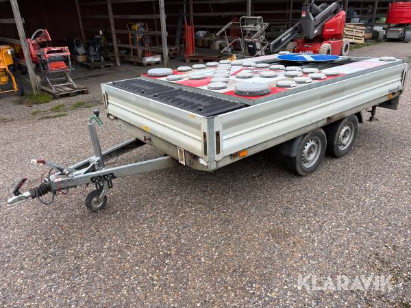 Skiltevogn Vezeko - 1300kg