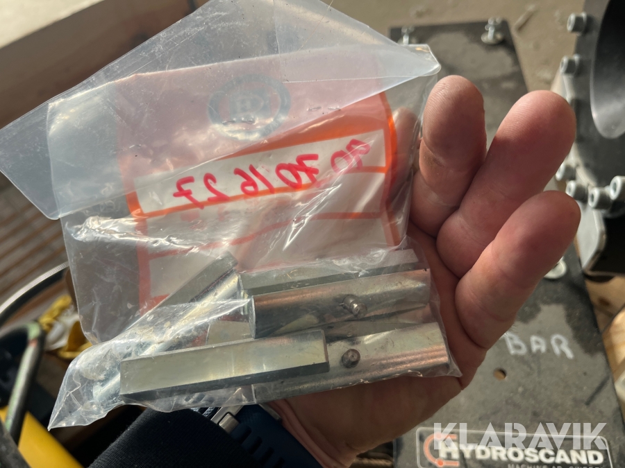 Slangepres samt andet grej Hydroscand Håndpresse