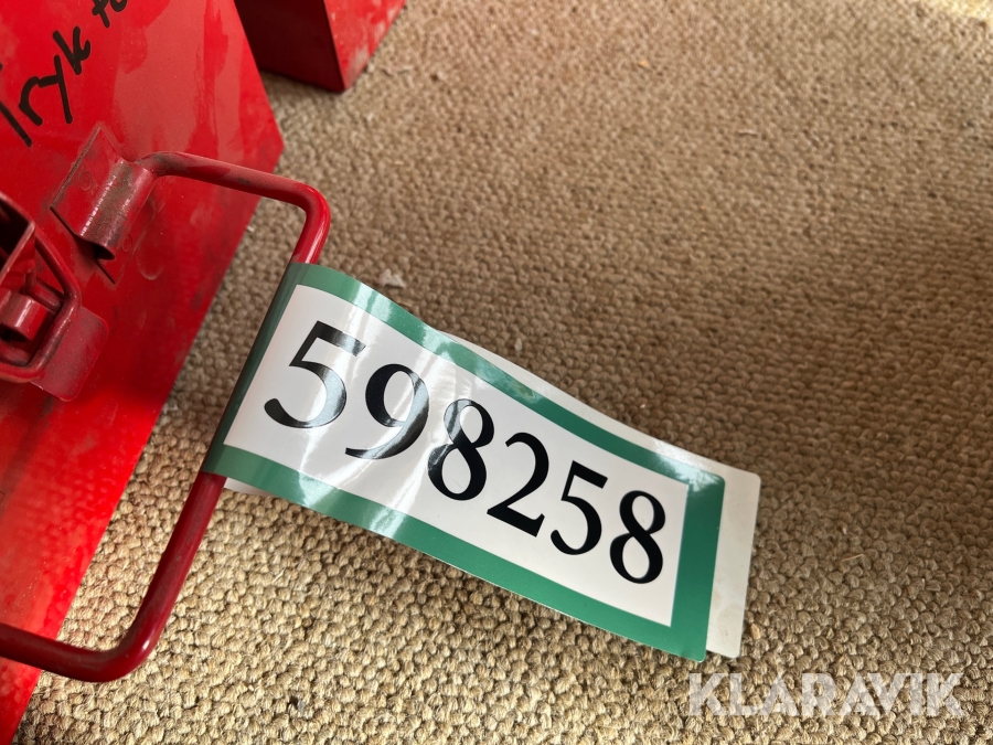 Slangepres samt andet grej Hydroscand Håndpresse