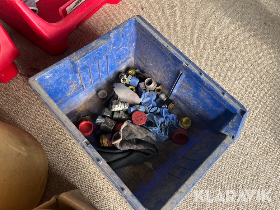 Slangepres samt andet grej Hydroscand Håndpresse