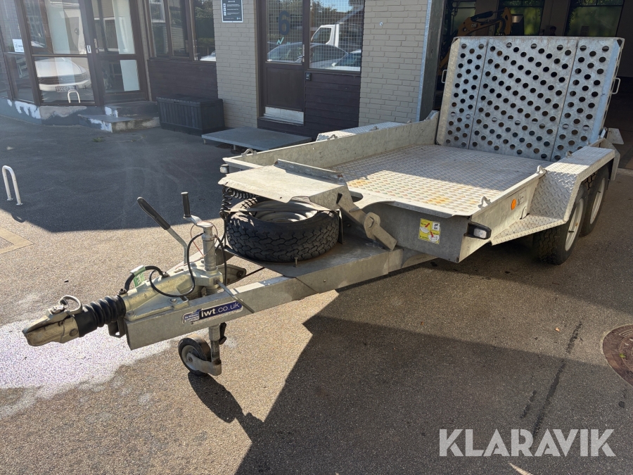 Maskintrailer Ifor williams DB 3500 kg 1 styk