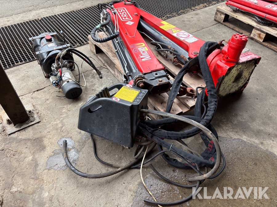 Fassi Micro Series Mobilkran Fassi Micro M20A 12, Skive, Klaravik auktioner