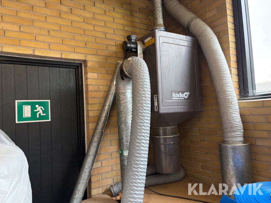 Filterboks med suger Nederman FilterBox 663