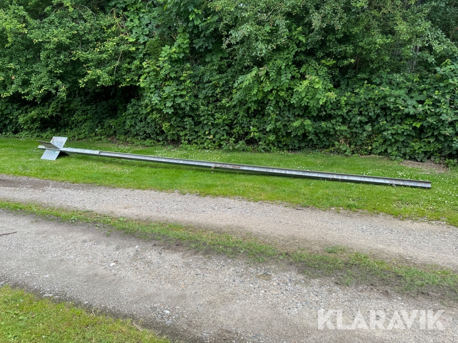 Galvaniseret jernbjælke H bjælke - 3 styks