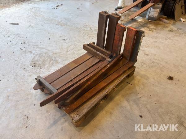 Pallegafler 8 styk / 4 sæt