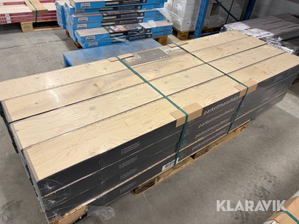 Trægulv Haro Real Wood Beech Chestnut Brown - 48m2