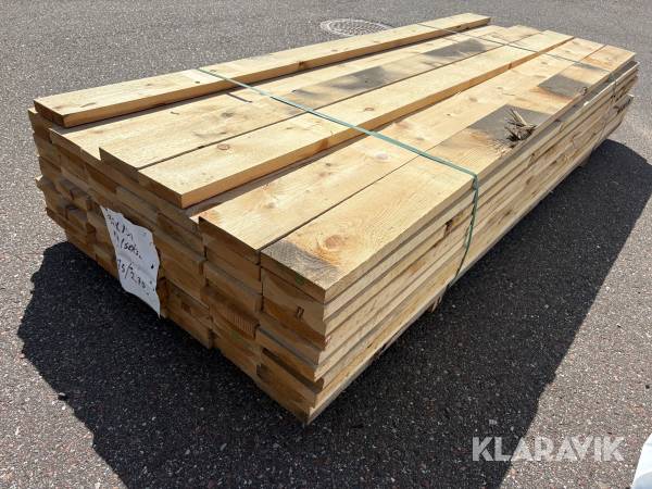 Brædder - fyr VTA seksta - 32x150x2700mm -  75 styks
