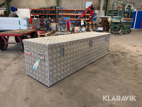 Transportkasse Jumbo 400 liter aluminium
