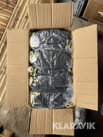 Arbejdshandsker Guretan sort 1 kasse (240 par)