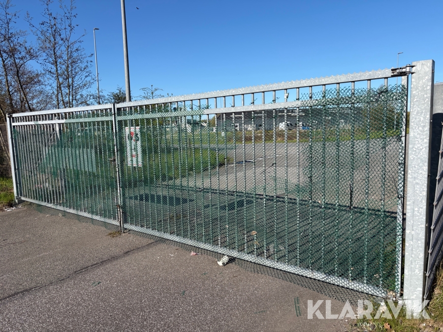 Adgangsport galvaniseret