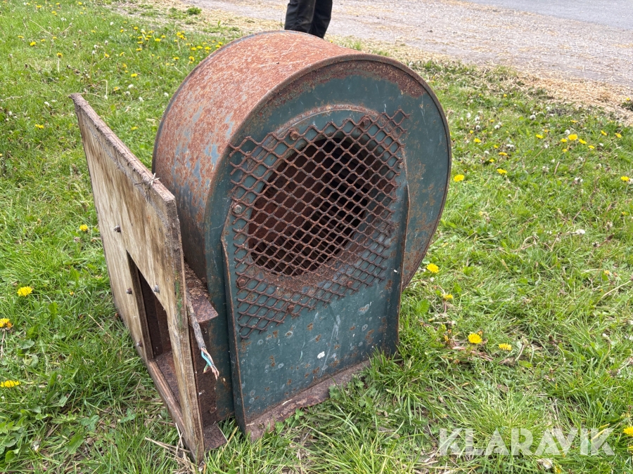 Blæser til plantørring af korn