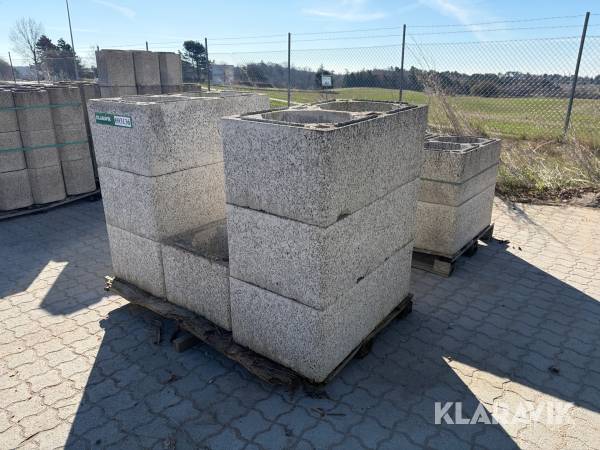 Parti  dobbelt moduler Isokern - 13 styk