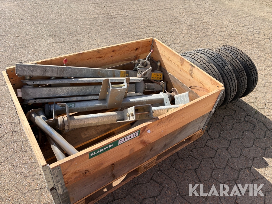 Undervogne AL-KO 700-5 til mobilkompressor, 2 Styk