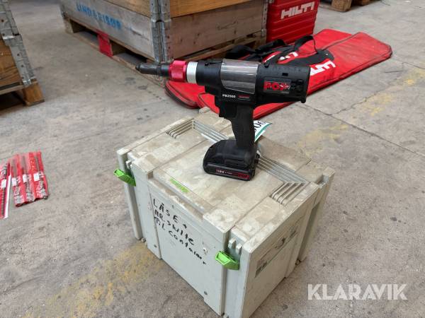 Blindnittetang POP PB2500 Med batteri og lader