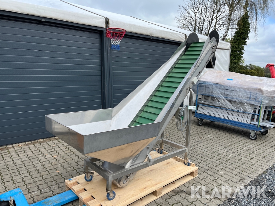 Transportbånd rustfri - fødevaregodkendt