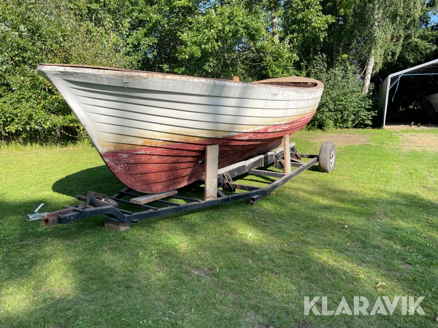 Båd åben kanal båd  projekt Grimsø 26 fod Grimsø 26 fod