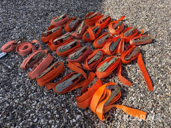 Båndstrammere assorteret længder 5 tons 25 styk