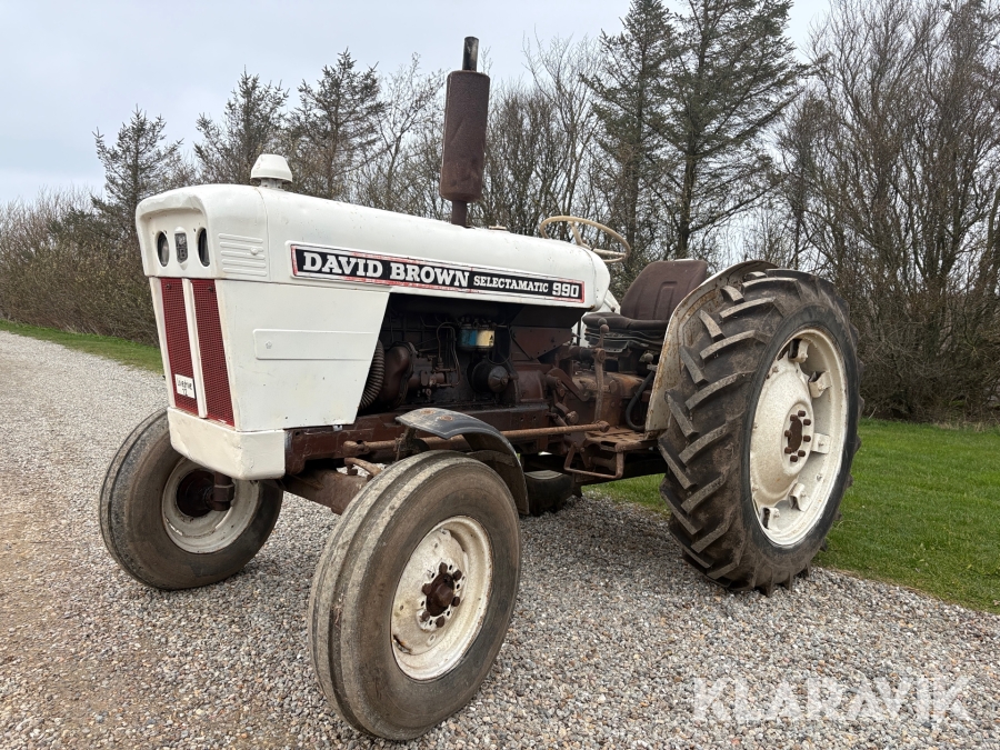 Veterantraktor David Brown Selectamatic 990A