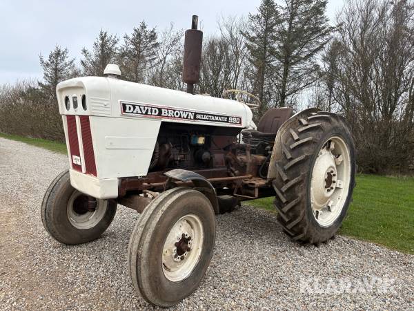 Veterantraktor David Brown Selectamatic 990A