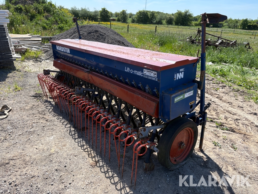 Såmaskine Nordsten Lift-o-matic CLG 300 MK II