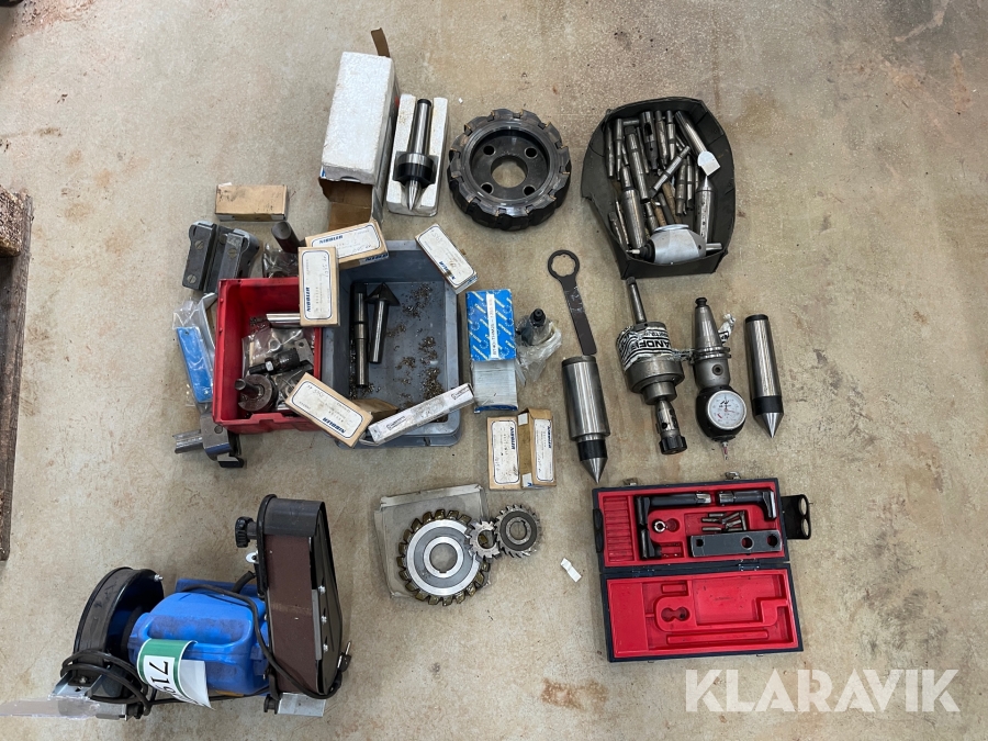 Tilbehør til drejebænk og metal fræser