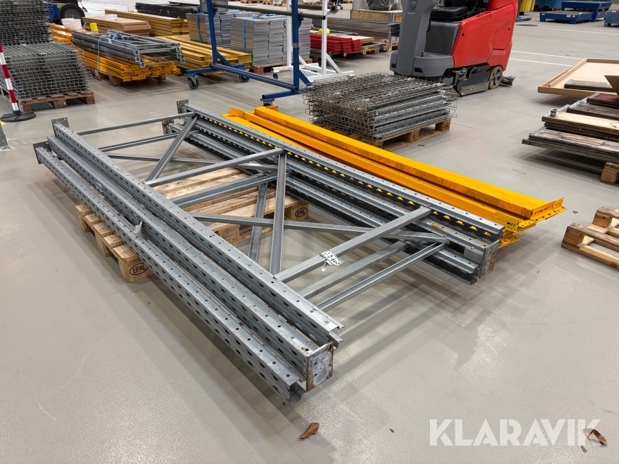 Pallereol Fyns kran udstyr 2 sektioner - 9000kg pr sektion