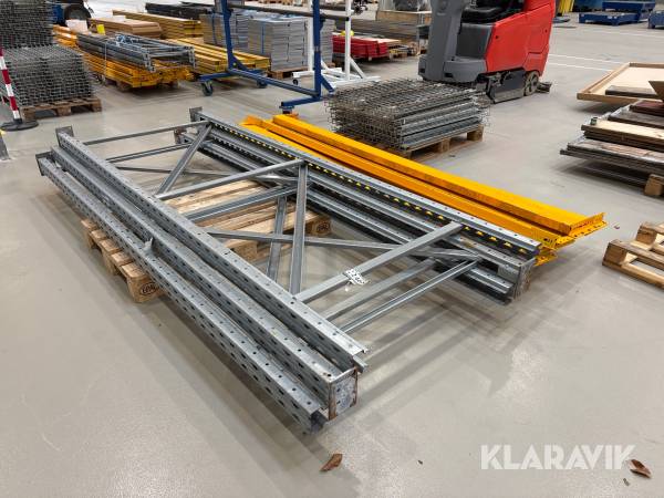 Pallereol Fyns kran udstyr 2 sektioner - 9000kg pr sektion