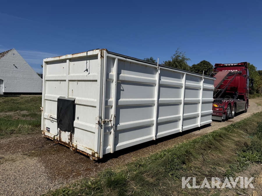 Container SJ Container 30 kubikmeter med rullepressening