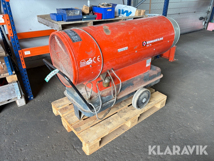 Varmekanon Kongskilde KA 70