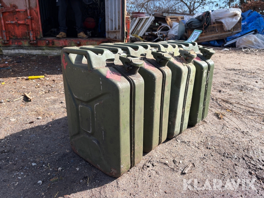 Dunke  Jerrycans  4 styk