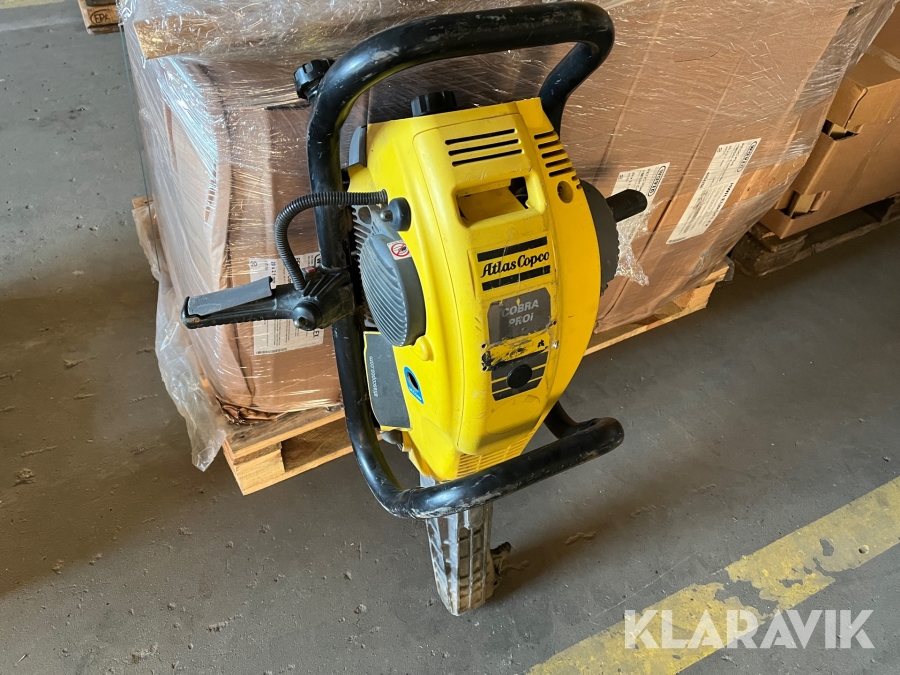 Benzinhammer Atlas Copco Cobra PRO i Reparationsobjekt