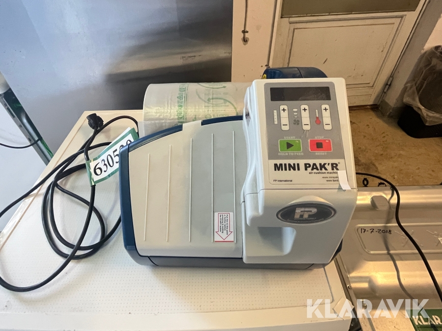 Luftpudemaskine Mini Pak'R