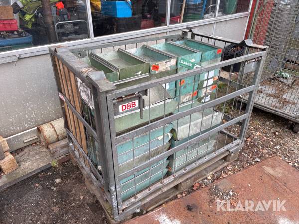 Opbevaringskasser i glasfiber 60 Styk