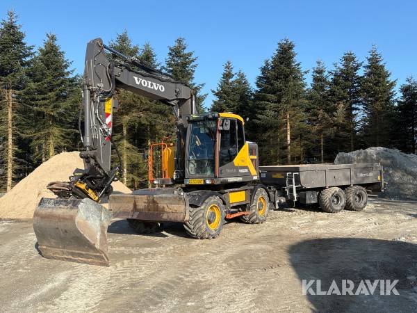 Hjulgraver Volvo EWR 150E