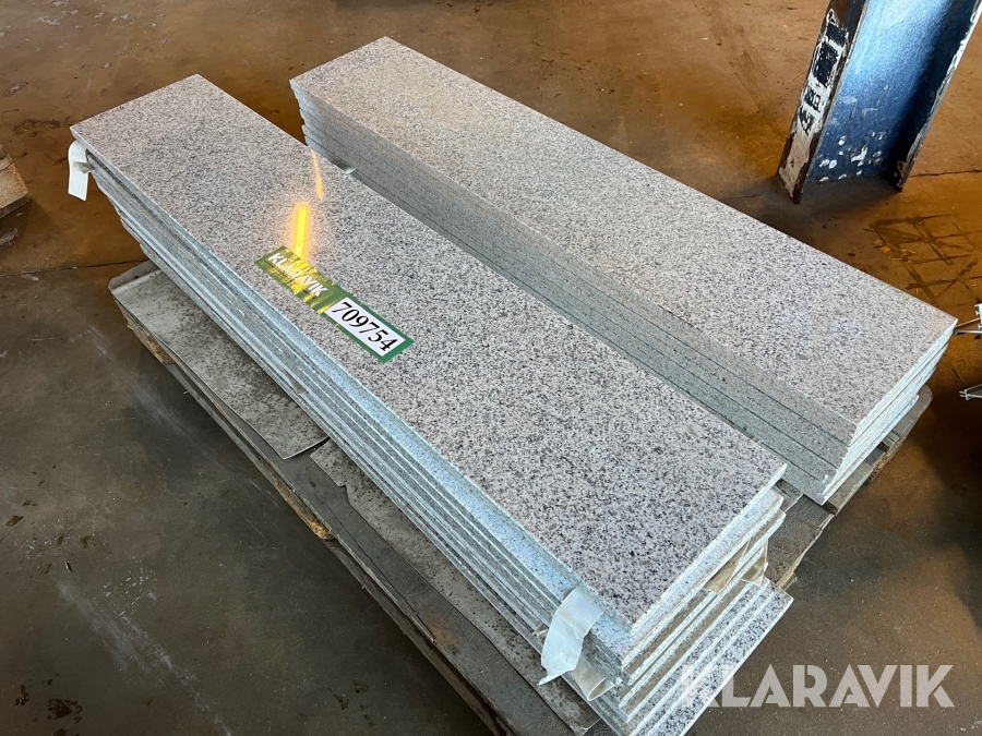 Granitplader 19 styk