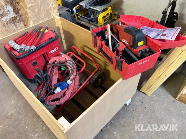 Kerneboremaskine Hilti DD EC-1 og DD-REC 1