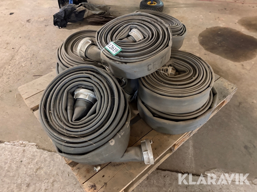Brandslanger/vandslanger med Storz-koblinger - 5 styk